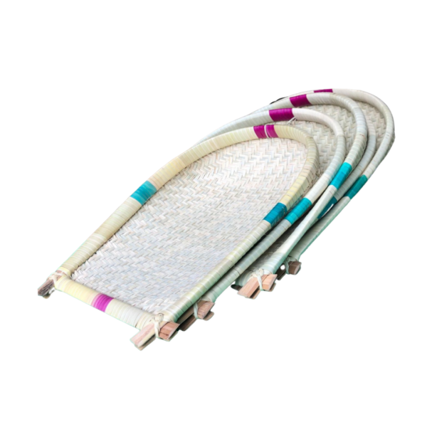 Handwoven Palmyrah Leaf Winnower (Sulagu)